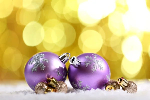 Bolas de Natal coloridas — Fotografia de Stock