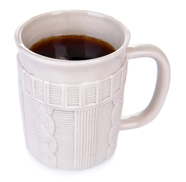 白に隔離されたお茶のカップ — ストック写真