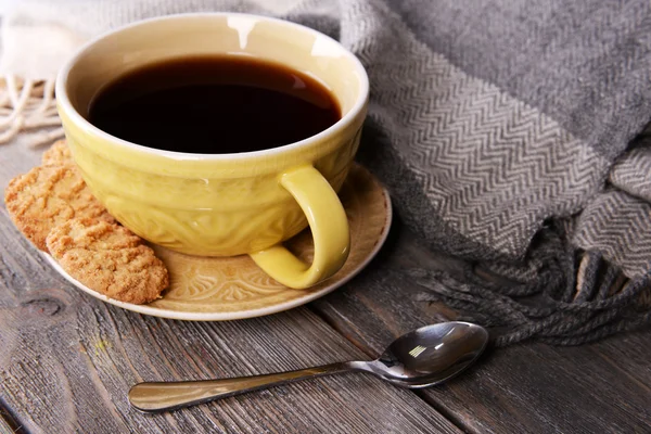 Kopje thee op tafel — Stockfoto