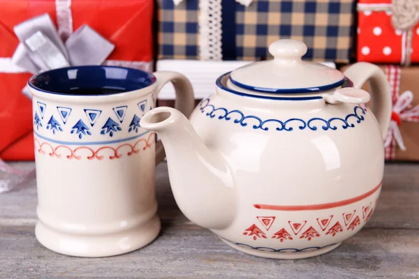 Cup of tea on table — Stock Photo, Image