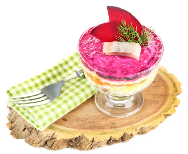 Russian herring salad — Stock Photo, Image