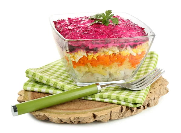 Rysk sill sallad — Stockfoto