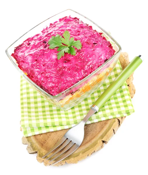 Russian herring salad — Stock Photo, Image