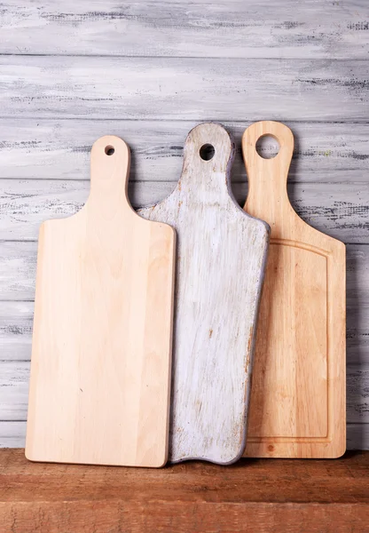Empty cutting boards — Stock Photo, Image