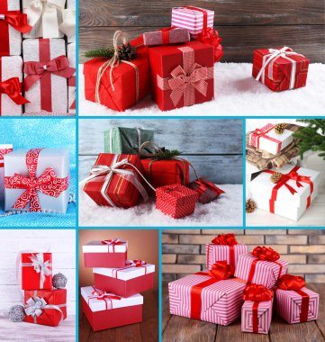 Noel hediyeleri kolaj