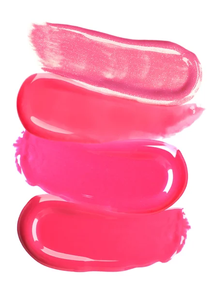 Lip gloss yang berbeda — Stok Foto