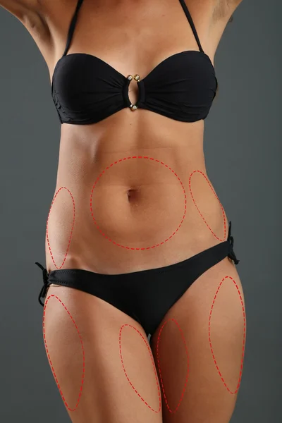 Concepto de cuerpo delgado — Foto de Stock