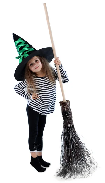 Little girl Witch — Stock Photo, Image