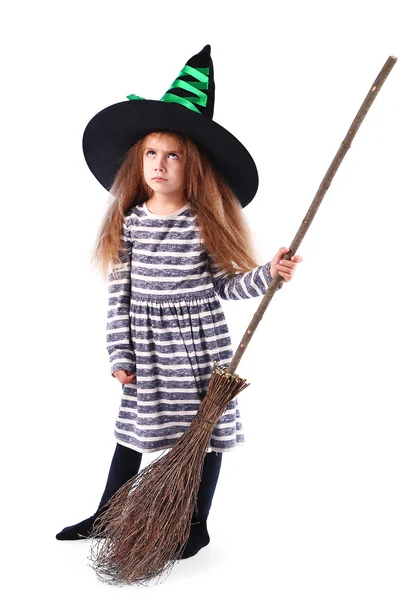 Little girl Witch — Stock Photo, Image