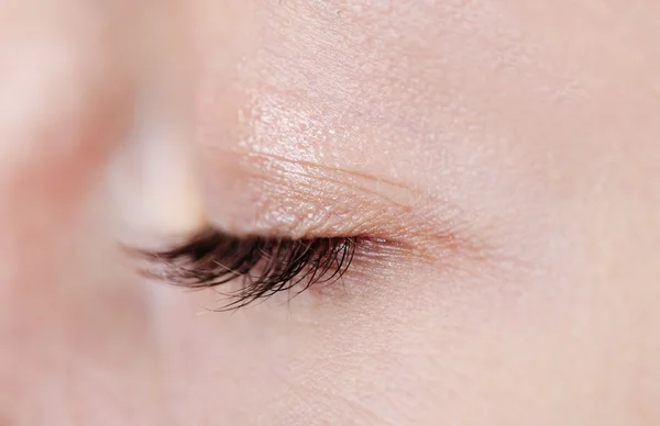 Θηλυκό μάτι close-up — Φωτογραφία Αρχείου