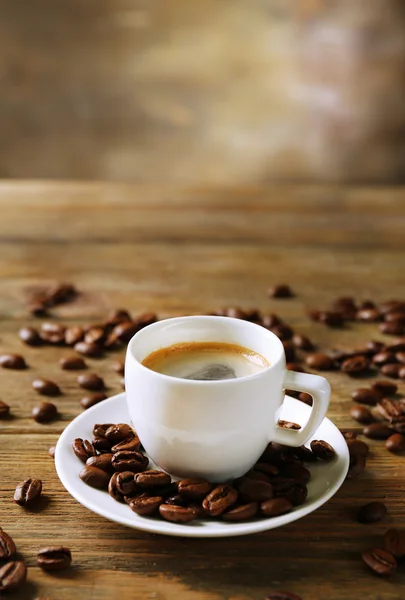 Xícara de café na mesa — Fotografia de Stock