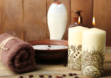 Güzel spa kompozisyonu