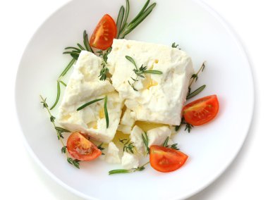 Beyaz peynir yakın çekim