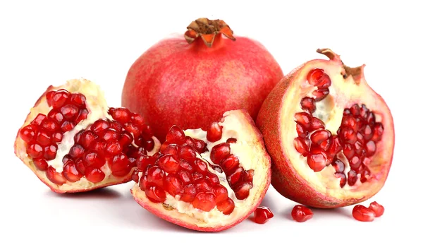 Juicy ripe pomegranates — Stock Photo, Image