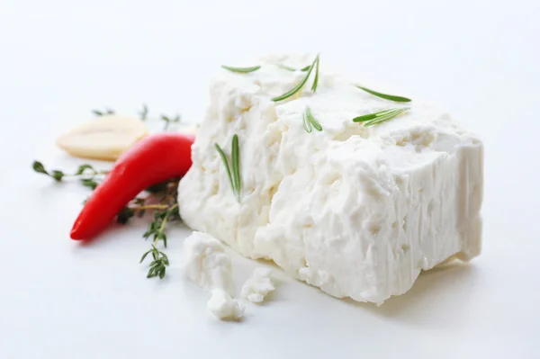 Queijo Feta saboroso — Fotografia de Stock