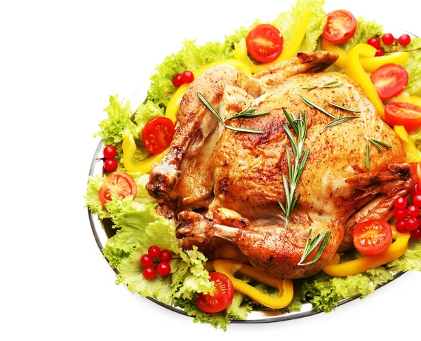 Ugnsbakad kyckling till middag — Stockfoto