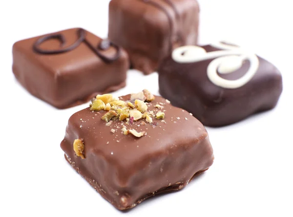 Édes csokoládé cukorka — Stock Fotó
