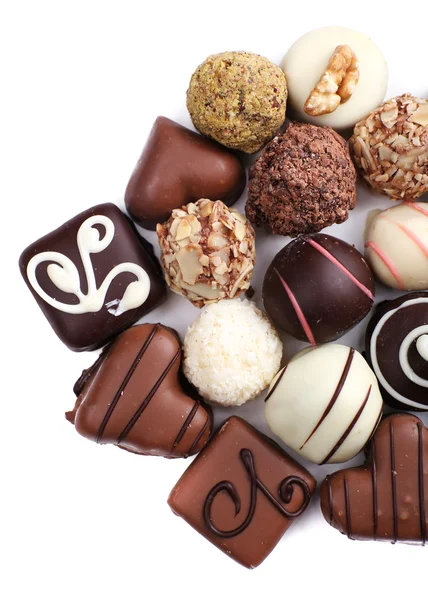 Chocolate sweet collection — Stock Photo, Image
