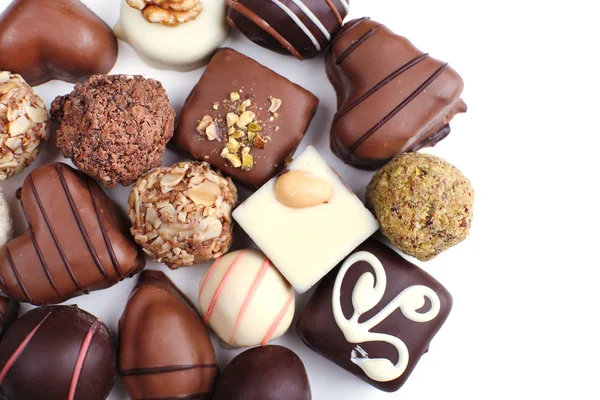 Chocolate sweet collection — Stock Photo, Image