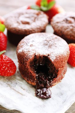 hostaflowersıcak çikolatalı puding