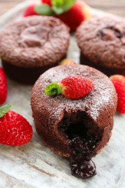 hostaflowersıcak çikolatalı puding