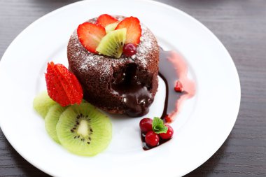 hostaflowersıcak çikolatalı puding