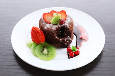 hostaflowersıcak çikolatalı puding