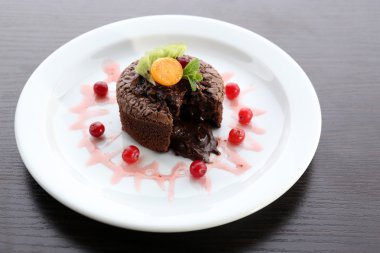 hostaflowersıcak çikolatalı puding