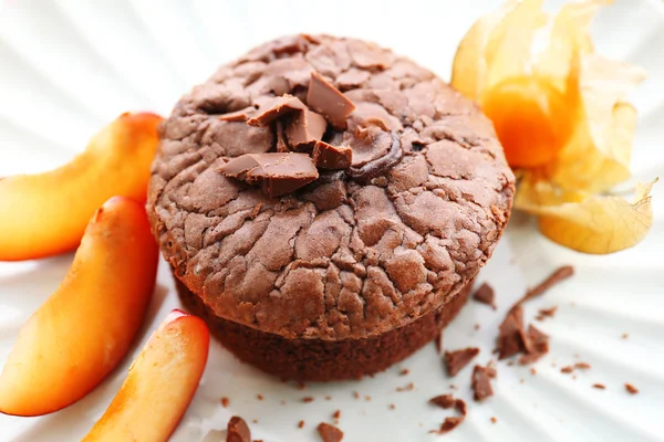 Hot chocolate pudding — Stock Photo, Image