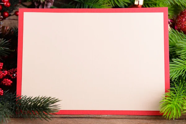 Tarjeta de Navidad hecha a mano — Foto de Stock