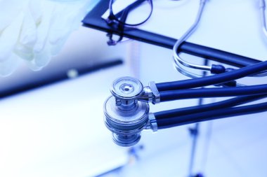 stetoskop yakın çekim