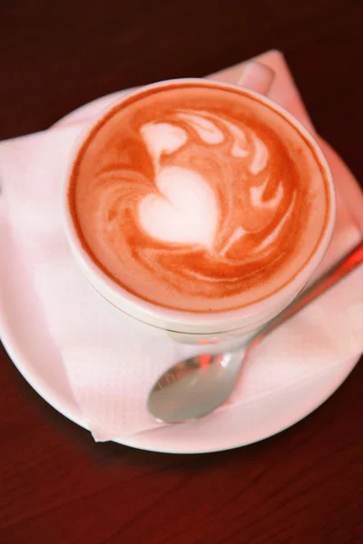 Secangkir kopi di kafe — Stok Foto