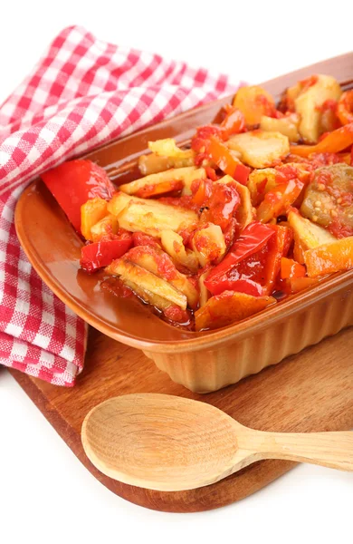 Ragú de verduras en la mesa, primer plano —  Fotos de Stock