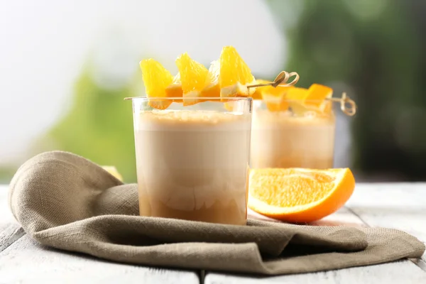 Espresso cocktail served on table — Stock Photo, Image