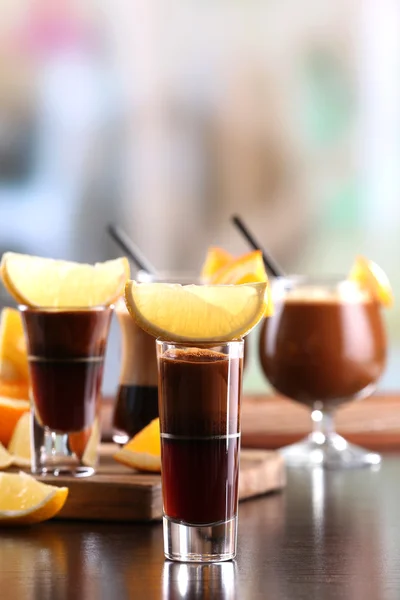 Espresso-Cocktail auf dem Tisch — Stockfoto