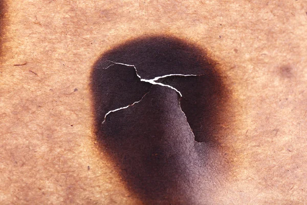 Спалений папір як фон — стокове фото