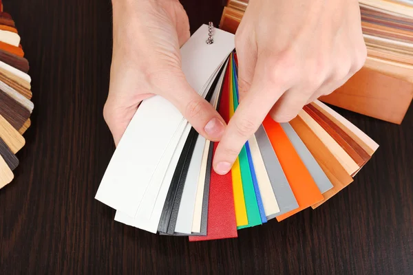 Paleta kolorów dla mebli — Zdjęcie stockowe