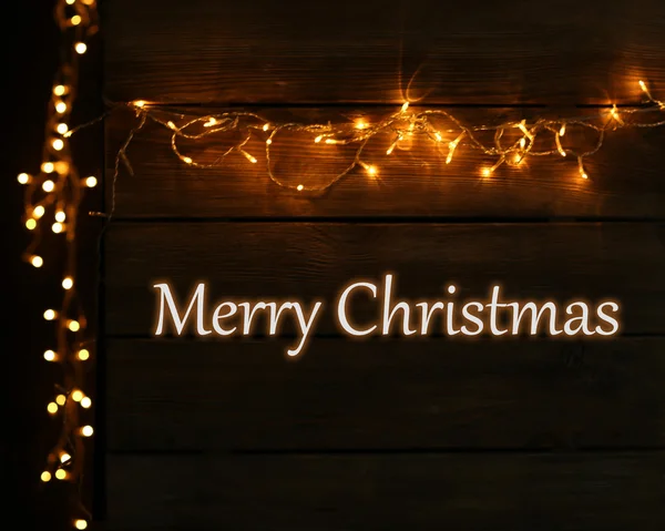 Christmas lights background — Stock Photo, Image