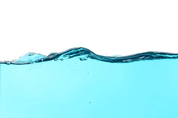 Blått vatten våg — Stockfoto