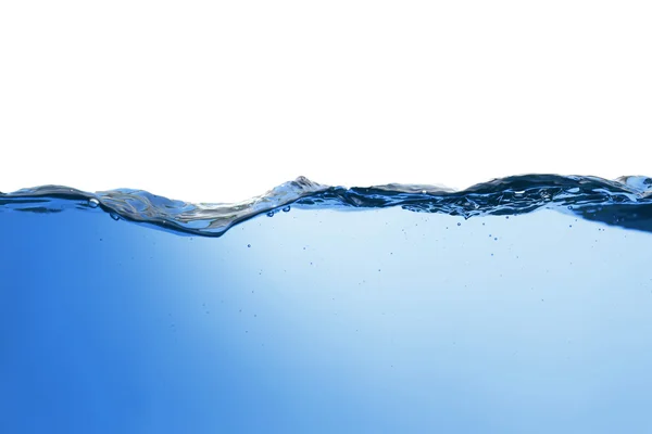 Blaue Wasserwelle — Stockfoto