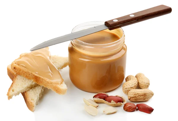 Creamy peanut butter — Stock Photo, Image