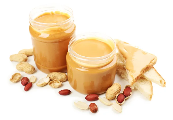 Creamy peanut butter — Stock Photo, Image