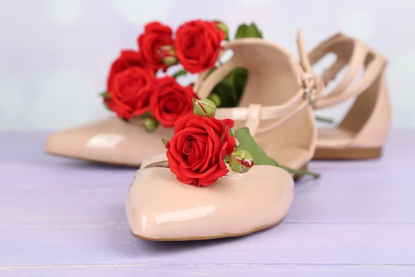 Beautiful woman shoes — Stock Photo, Image