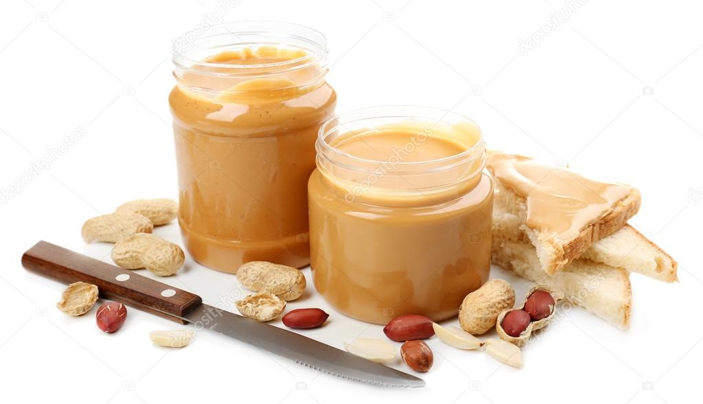Creamy peanut butter Stock Photo by ©belchonock 61008269