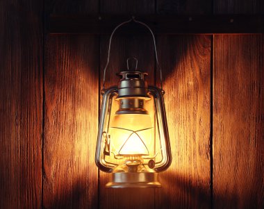 Kancaya asılı fener