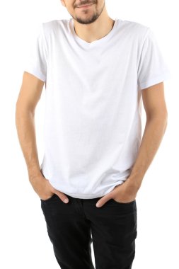 Yakışıklı genç adam.