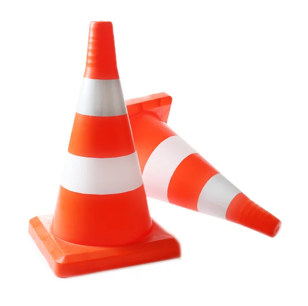 Red Traffic cones — Stock Photo, Image