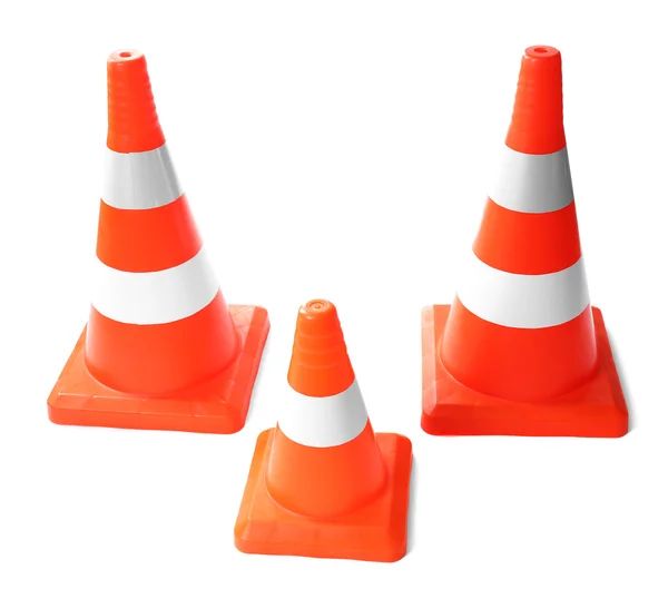 Red Traffic cones — Stock Photo, Image