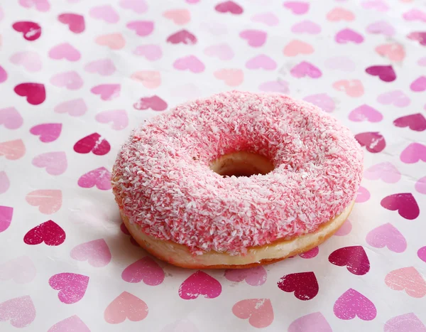 Delicious donuts with glaze — Stock Photo, Image