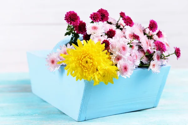 Beautiful flowers in box